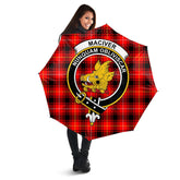 MacIver Modern Tartan Crest Umbrella
